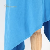 社交ダンス 衣装 チャコット Chacott 日本製 ラテン ドレス ワンピース ブルー系 水色 無地 伸縮 ストレッチ ダンス パーティ 発表会 花 ドレス ワンピース 社交ダンス衣装 おしゃれ 可愛い 発表会衣装 大人用 ダンスパーティー レディース Mサイズ