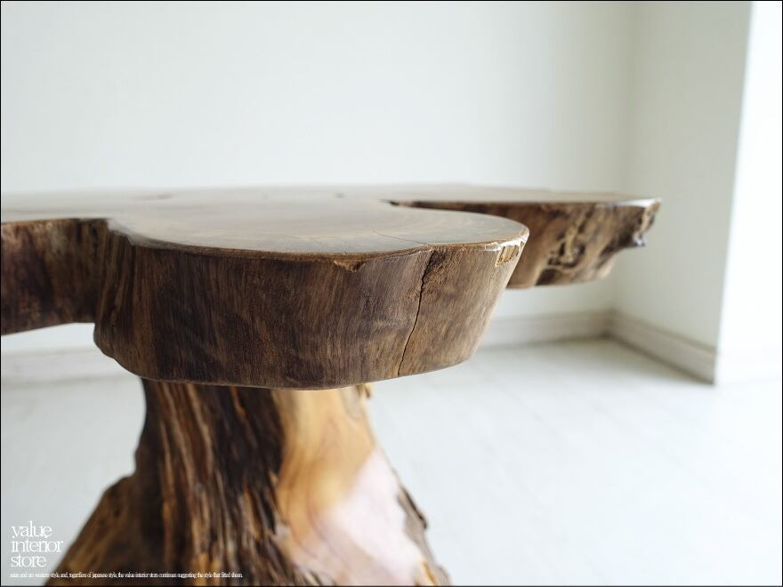 一枚板 無垢材 プリミティブサイドテーブル カフェテーブル コーヒーテーブル 一枚板 無垢材 プリミティブサイドテーブルWN13 カフェテーブル