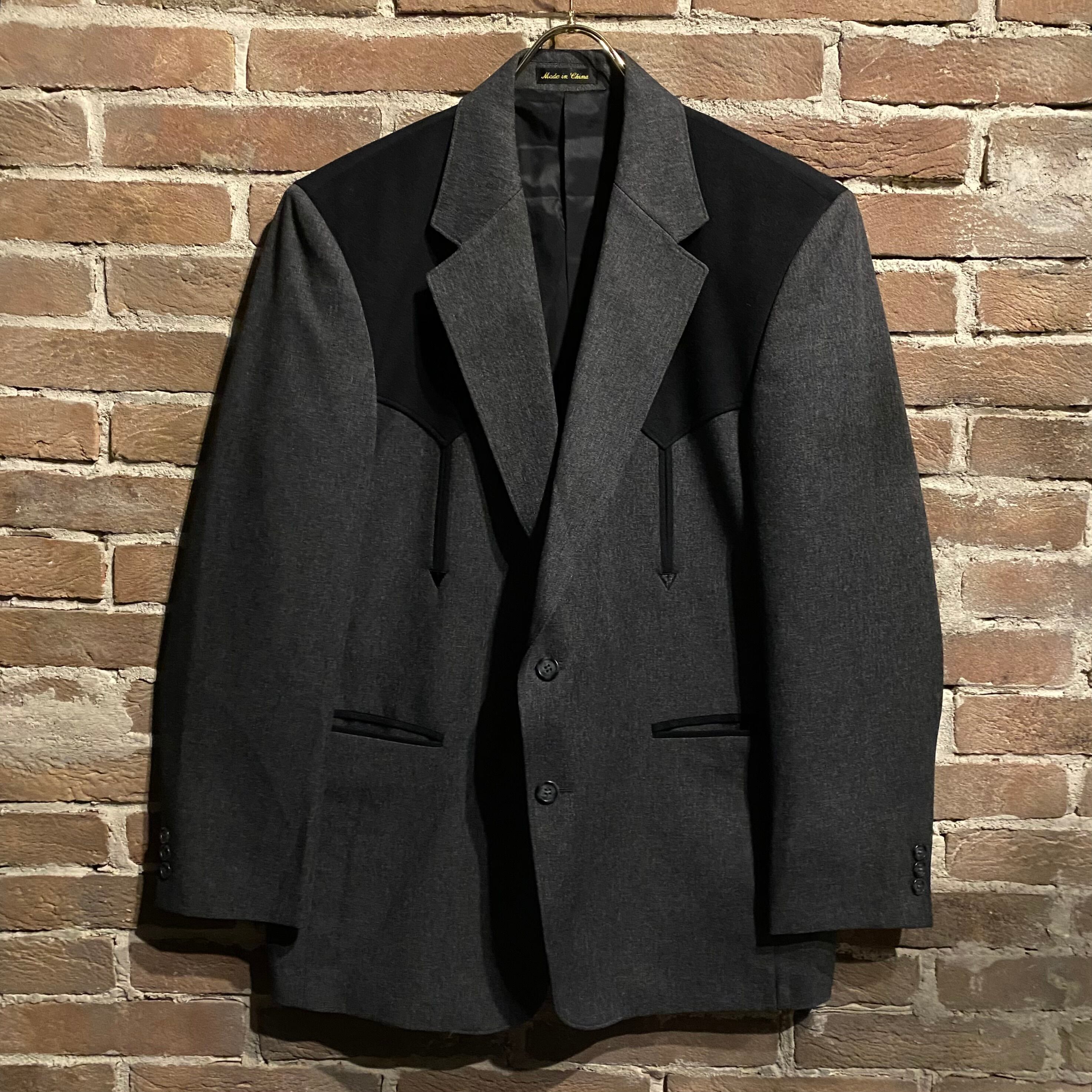 Caka act3】Gray Color Vintage Western Tailored Jacket | Caka(カカ 