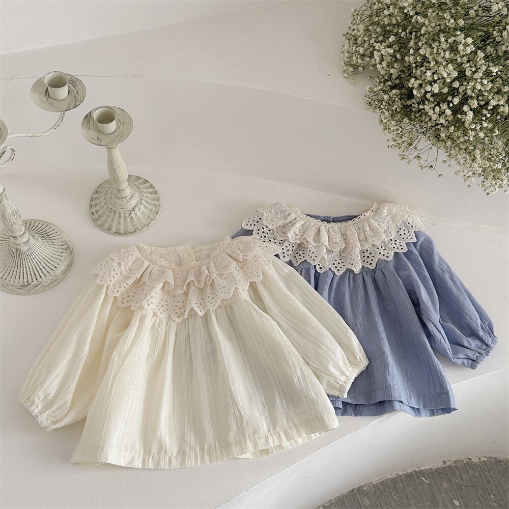 【BABY】レース長袖シャツ