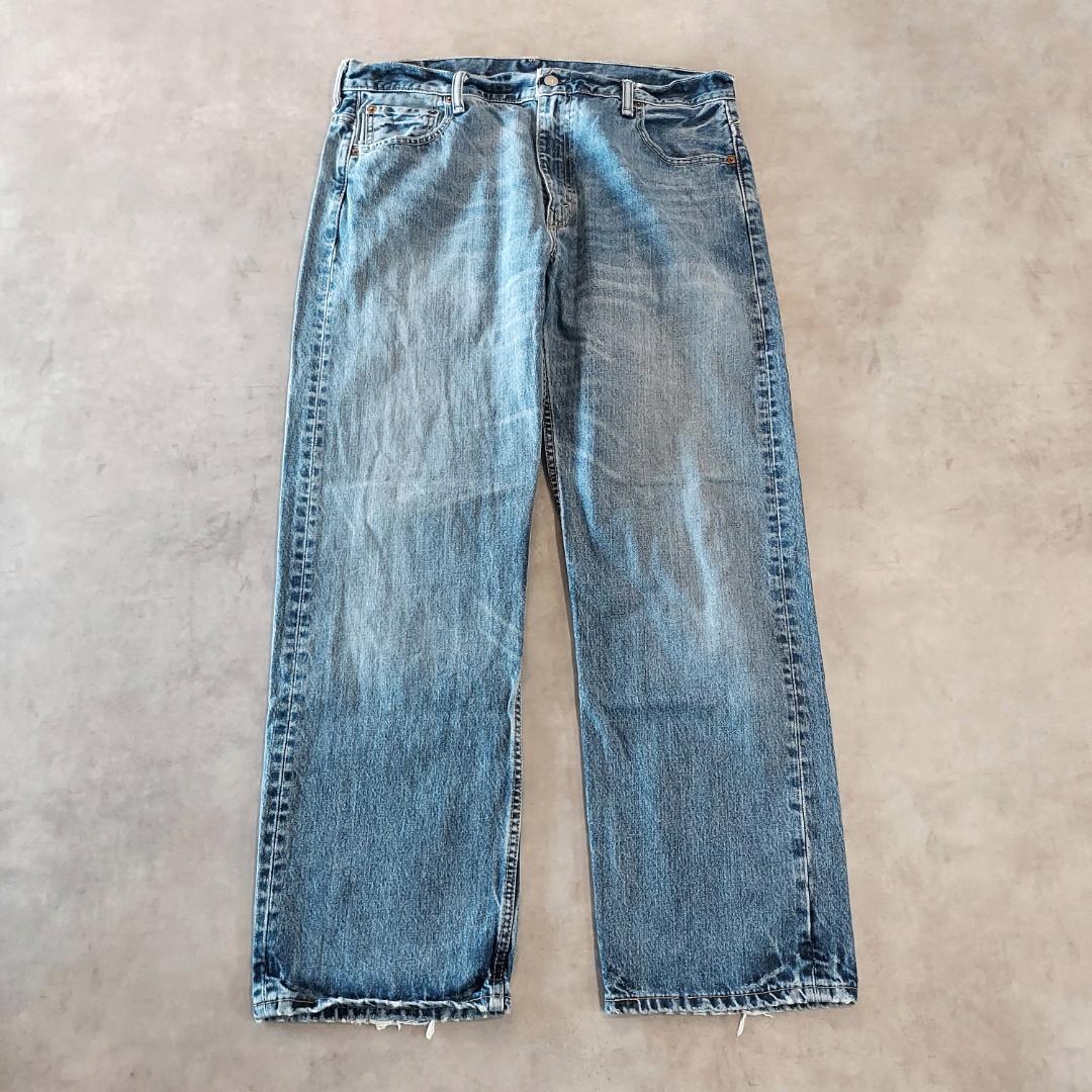 リーバイス　569 W36 W28 リーバイス569 Levis W36 ブルーデニム 青 古着 ボトム 20528 | fuufu