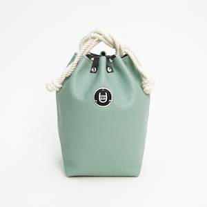 COMUSUBI (コムスビ) ／ COMUSUBI BAG "Leather" -Mint-