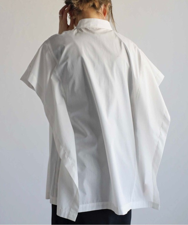 スクエアポンチョシャツ