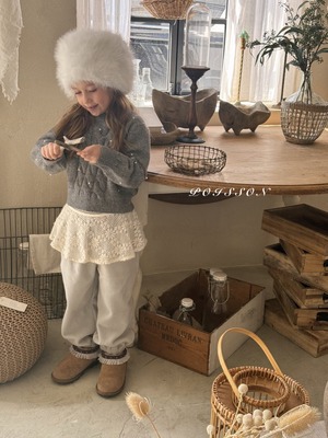 即納［90-122cm］poissエプロン