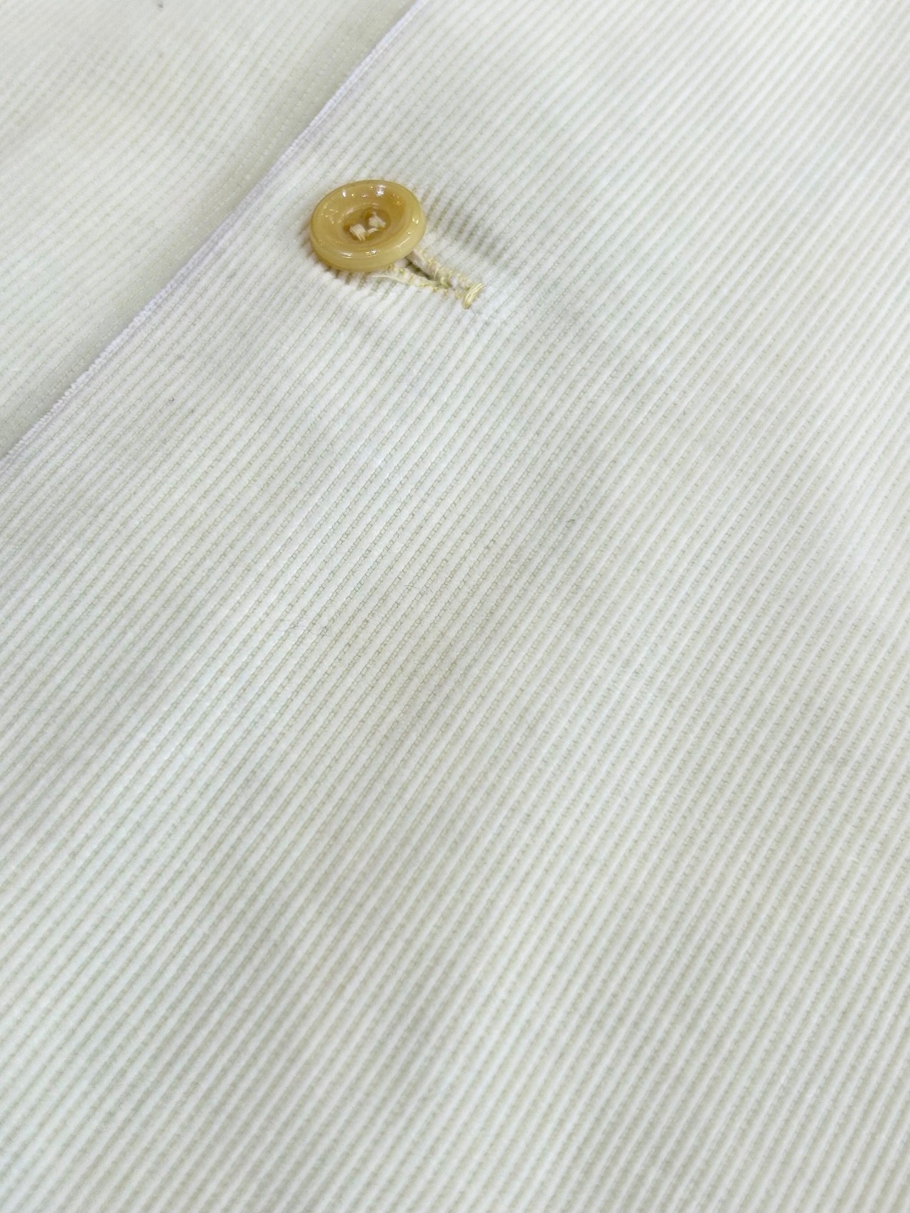 40〜50s CORDUROY OPEN COLLAR SHIRT Size M程