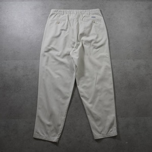 90s Polo by Ralph Lauren POLO CHINO ANDREW "made in USA" off-white W33L30相当 古着