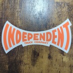 【ST-1089】Independent Trucks インディペンデント skateboard sticker スケートボード ステッカー ITC SPAN 7.5×15.2