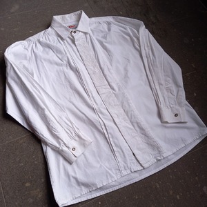 刺繡 チロリアンシャツ used [103002]