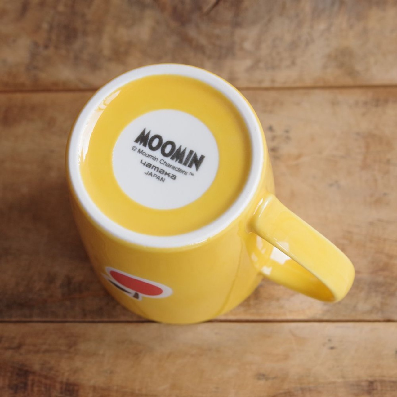 新品 ムーミン Collar マグカップ 350ml イエロー 北欧（≪人気≫在庫 