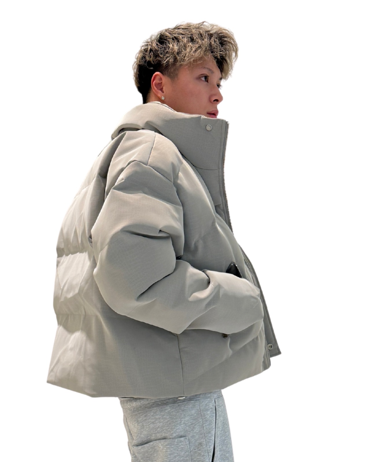 最短翌日発送】身長高見え設計｜クロコレザーダウン(OU00005) | ADWENS