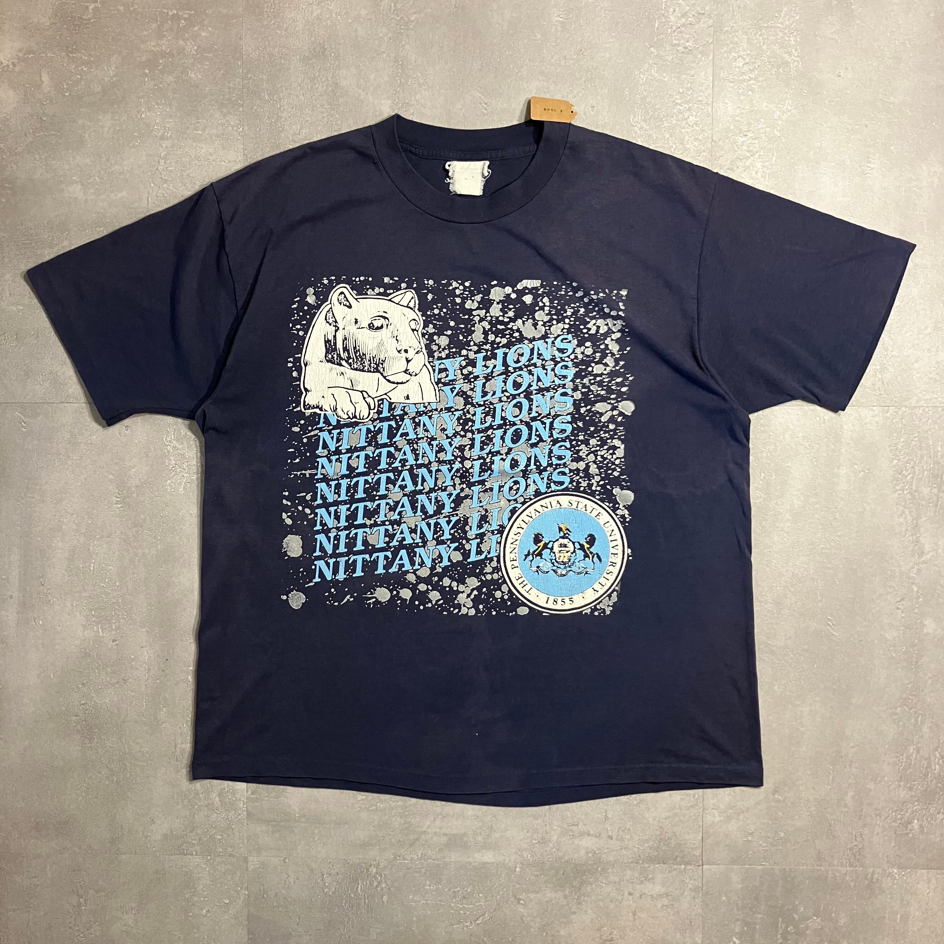 《XL size》90s PENN STATE Universty プリントTシャツ カレッジ チーム系 No.3636