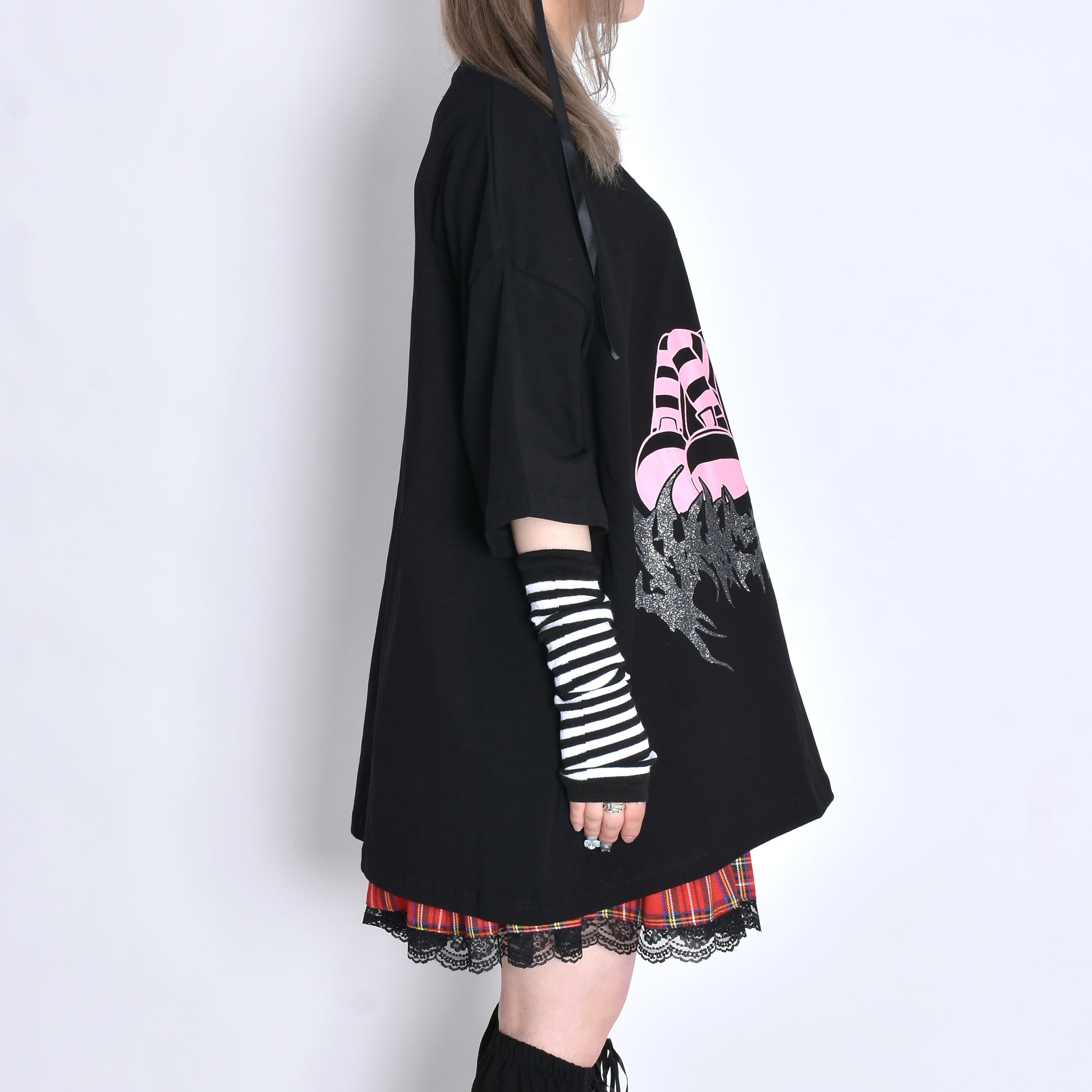 ラメウサGIRL BIG Tシャツ | VOLCAN&APHRODITE ラメウサGIRL BIG Tシャツ | VOLCAN&APHRODITE