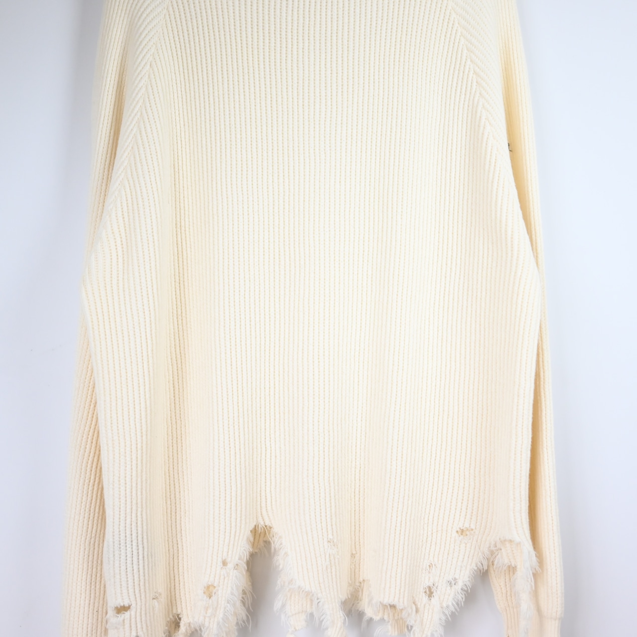 Leh / GANKO別注×damage waffle L/S sweater