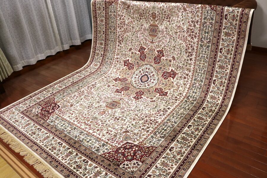 ペルシャ柄絨毯 160×230 ロング 新品未使用 ラグ カーペット 訳 ペルシャ柄絨毯 160×230 ロング 新品未使用 ラグ カーペット 訳