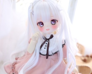 『受注 Pre-order』 1/6TinyFox / BABY KUMAKO【 プチ・プリンセスドレス（ピンク）】【Little Lady Dress (Pink)】