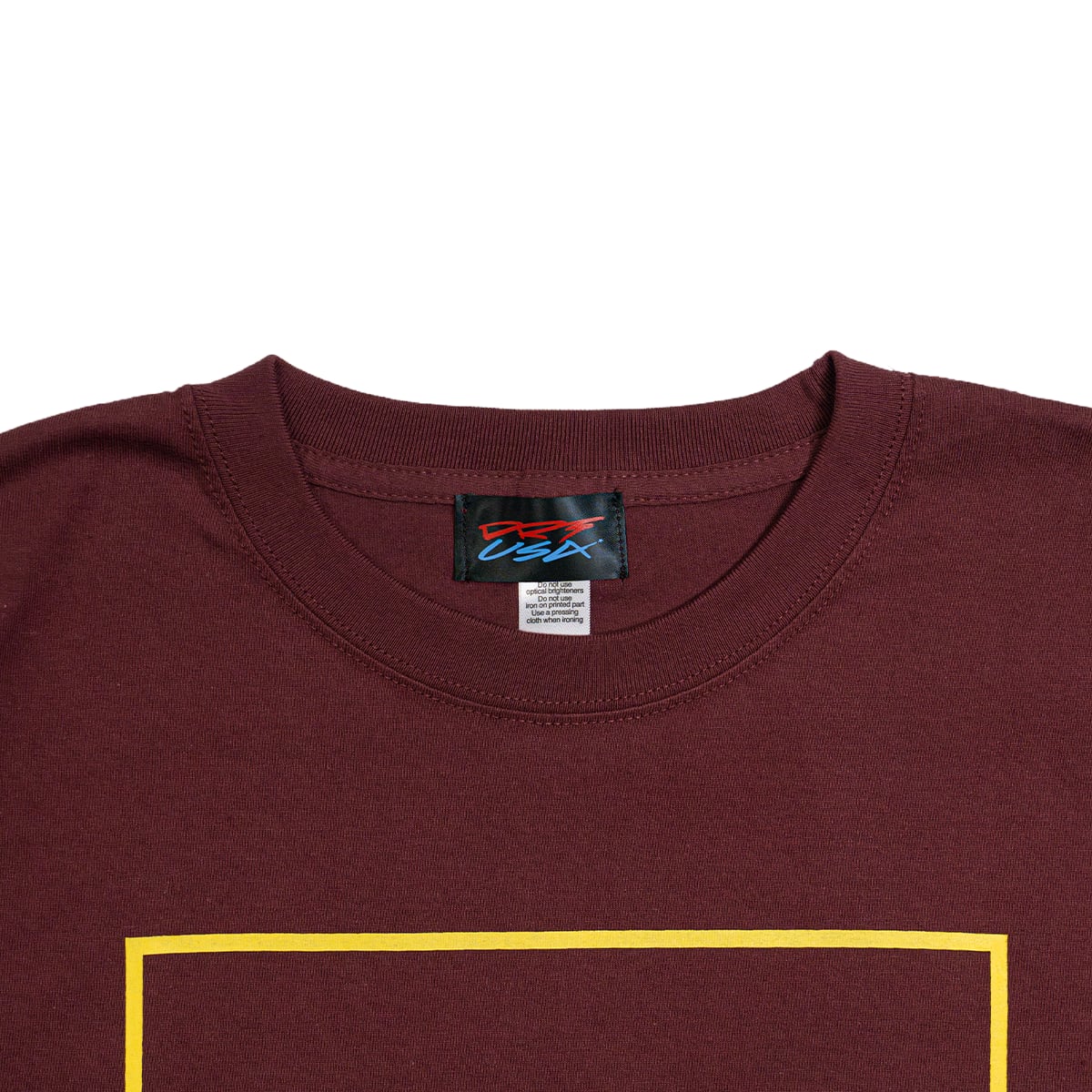 予約販売 / 6月下旬発送】DRT USA T Shirt #Burgundy | modeB Trading