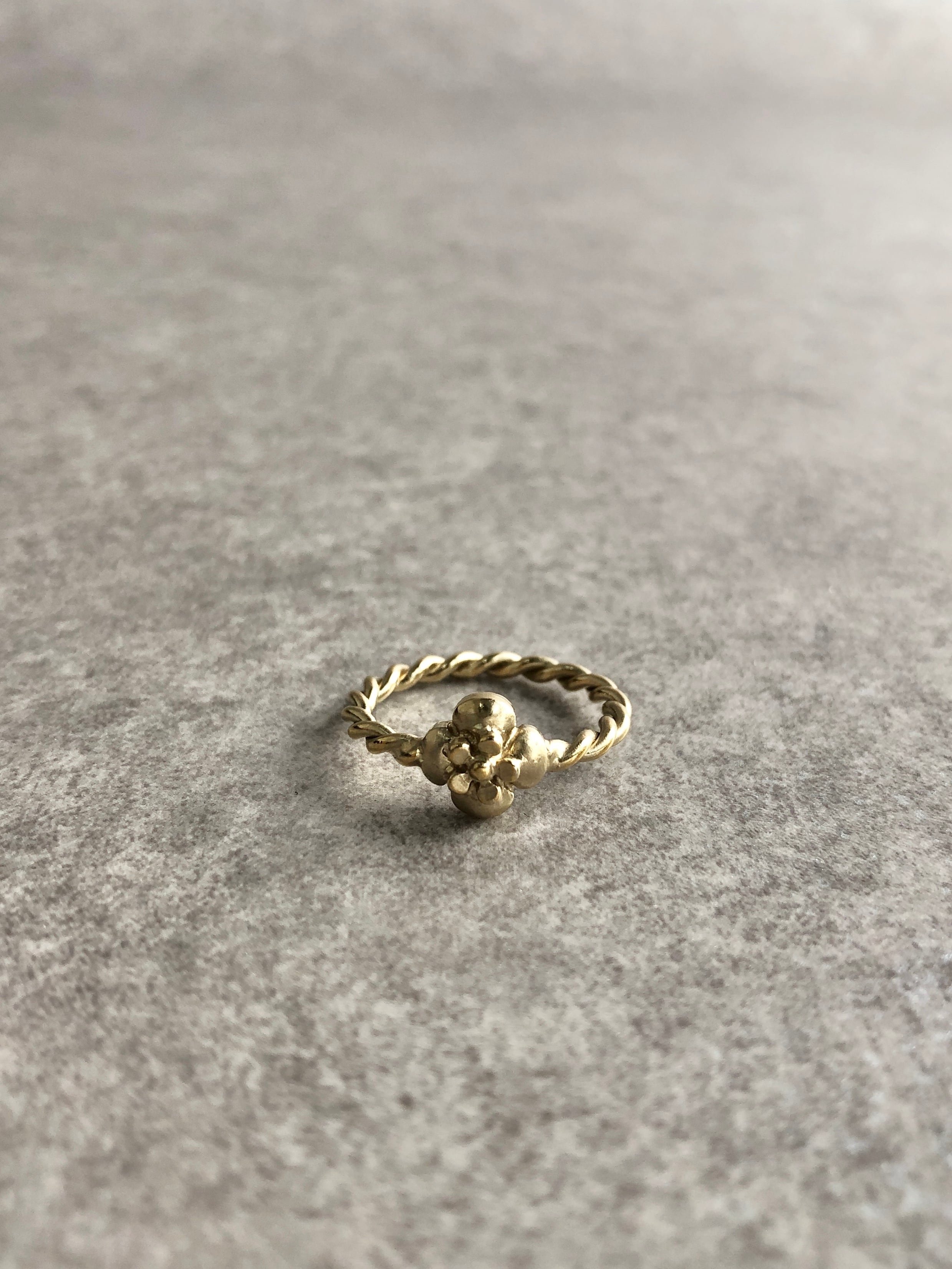 【高級】CHANEL/シャネル カメリア ツイストリング 9号 ゴールド CHANEL シャネル 指輪 ゴールド カメリア ツイスト vintage