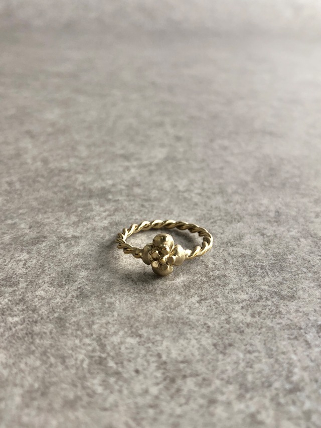 CHANEL シャネル 指輪 ゴールド カメリア ツイスト vintage ヴィンテージ オールド jzbu5f