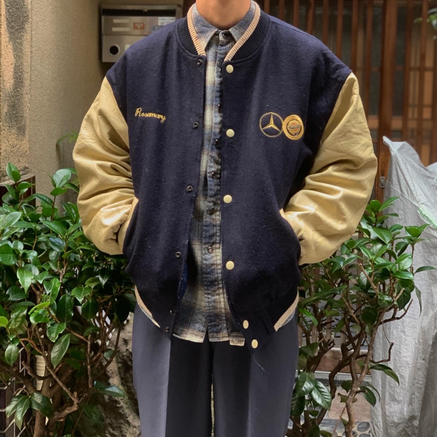 Mercedes-Benz'' STADIUMJACKET スタジャン Mercedes-Benz'' STADIUMJACKET スタジャン