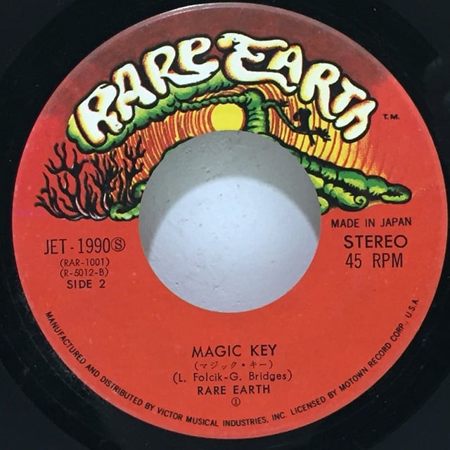 Rare Earth / ゲット・レディ Get Ready / マジック・キー Magic Key [JET-1990, RAR-1001] - 画像2