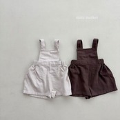 韓国子供服 / mimimarket / 26Autumn / セブンサロペット / 秋服 *S~L *