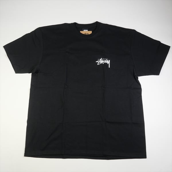 STUSSY DICED OUT TEE L size BLACK