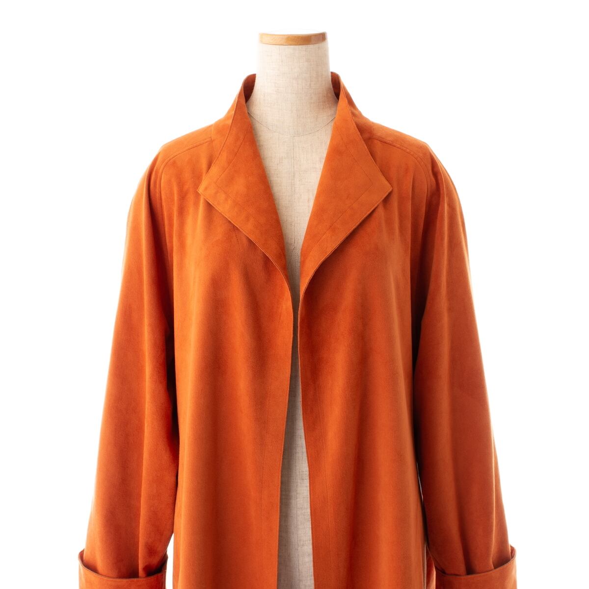 La Clarte COAT (Orange) クラルテ ウルトラ スエード コート