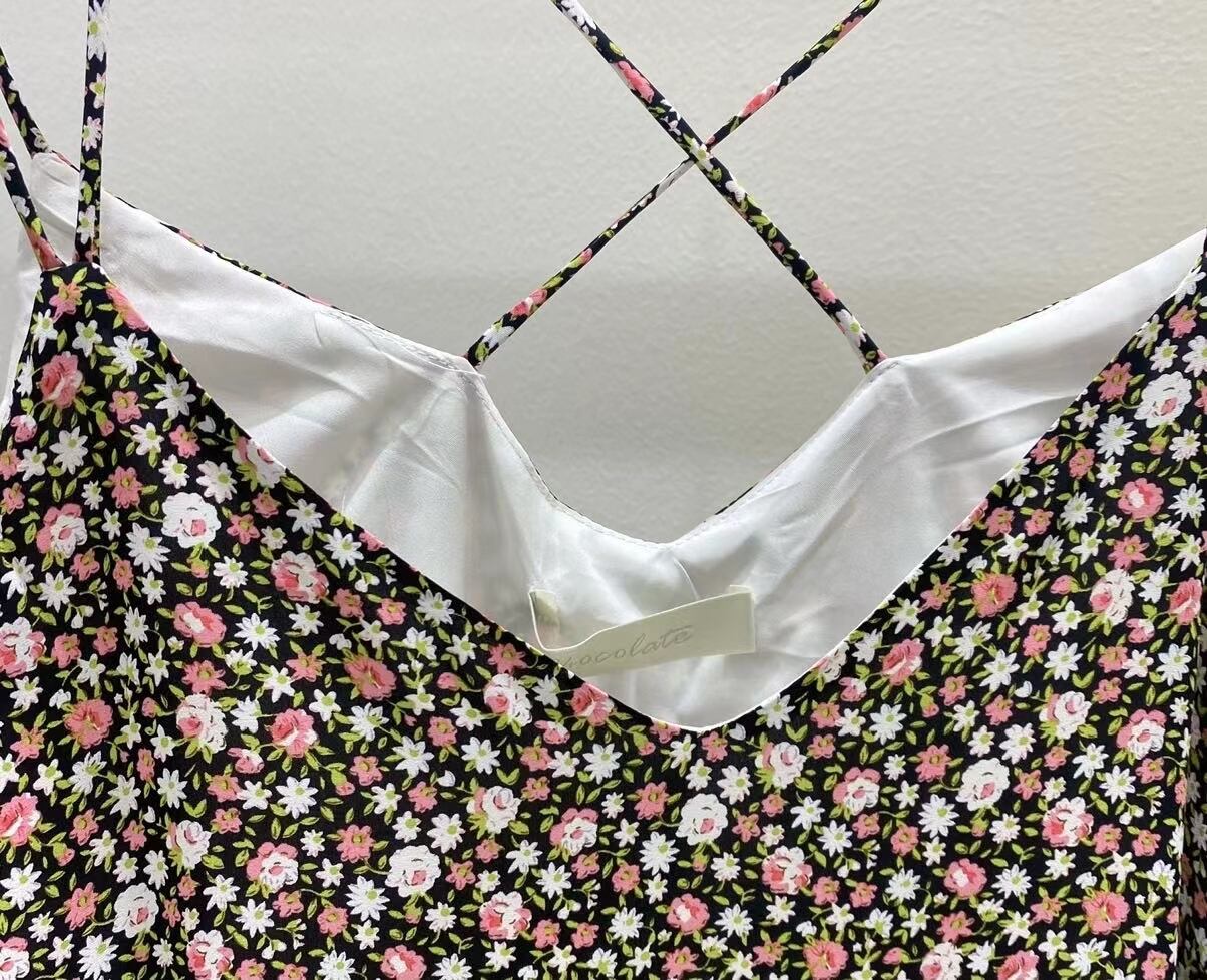 小花柄キャミワンピース  AJ2205-624