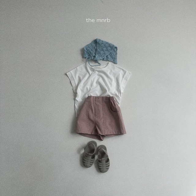 【即納】minirobe/square pants(beige/M)