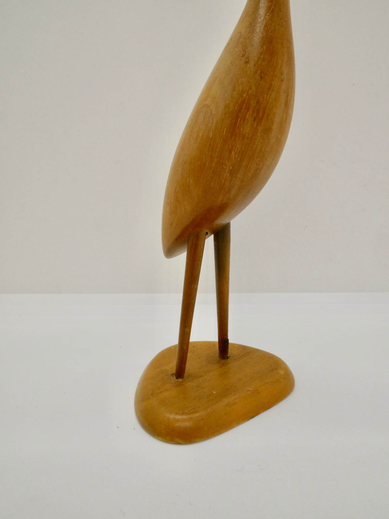木製　鳥のオブジェ