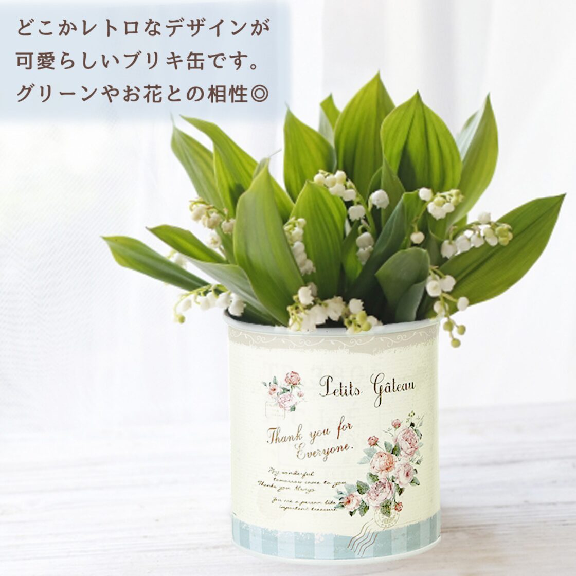 48個入り ブリキバケツ 缶 アソート インテリア ギフト アンティーク 
