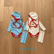 韓国子供服 / 26Autumn / 〖取寄〗Brodyjane / ドットファームベビースタイ / ベビー服 / 赤ちゃん服 / スタイ *FREE*