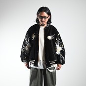 LEH26AW新作Embroidery SKA Reversible Blousonコーディネート2