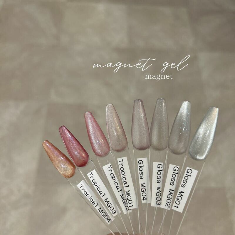 &iii】Magnet Gel 8色set アンドアイ マグネット ジェル シリーズラー