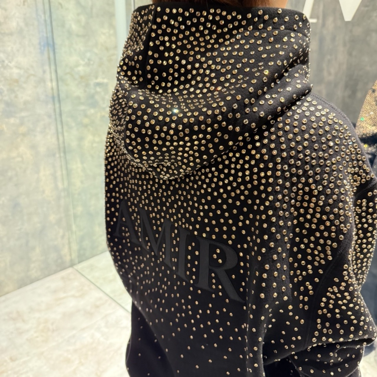 【AMIRI】CRYSTAL AMIRI HOODIE - 5