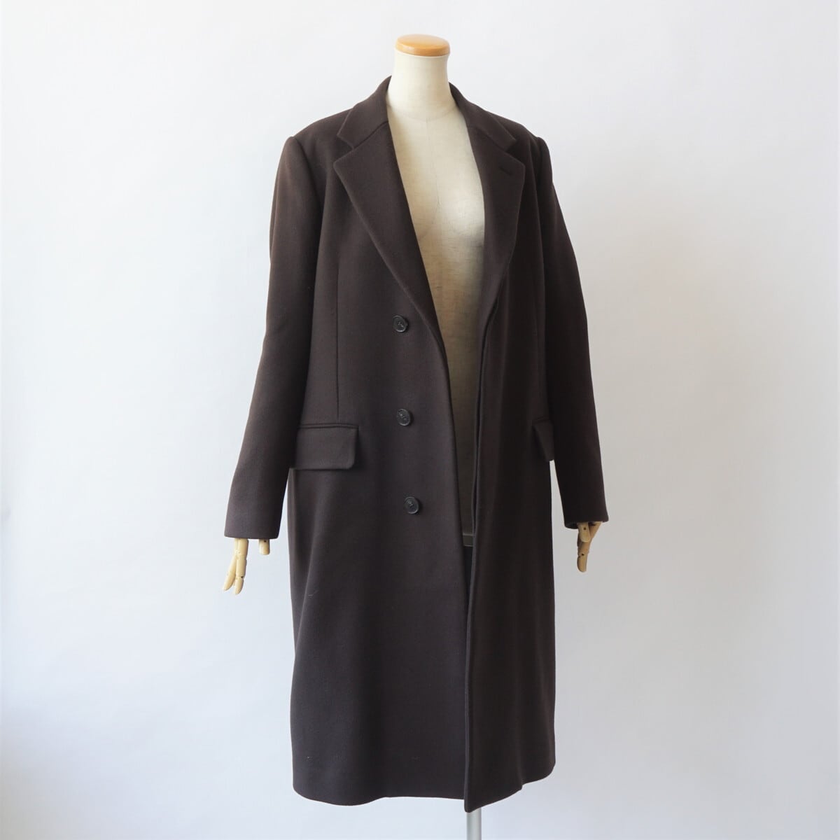 AURALEE/オーラリー ・DOUBLE CLOTH LIGHT MELTON CHESTERFIELD COAT