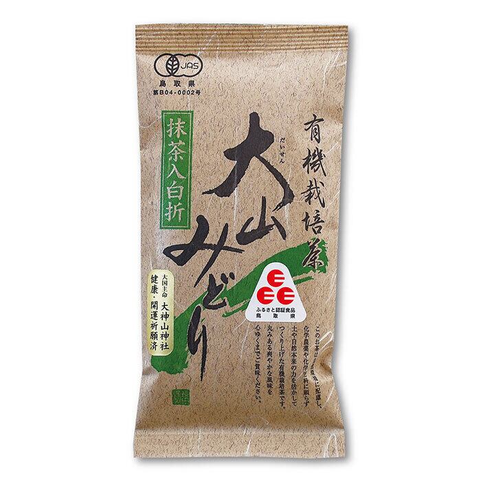 有機栽培 大山みどり 抹茶入白折 80g | 創業享和元年ながた茶店