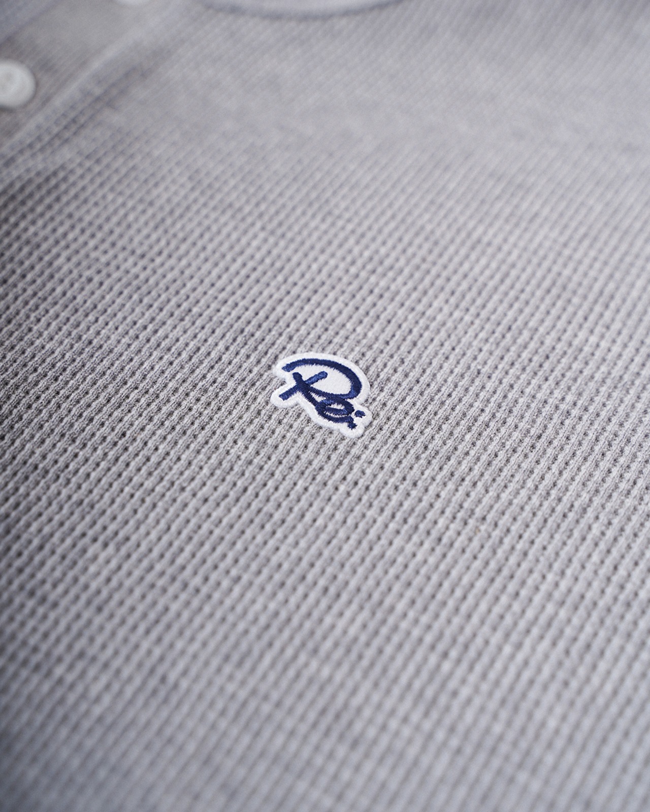 【#Re:room】HENRY NECK WAFFLE LONG SLEEVE［REC881］