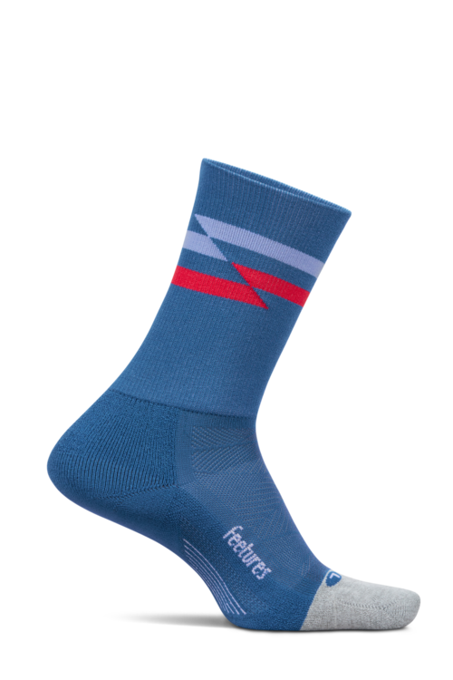 feetures（フィーチャーズ） ELITE LIGHT CUSHION MINI CREW　blue track