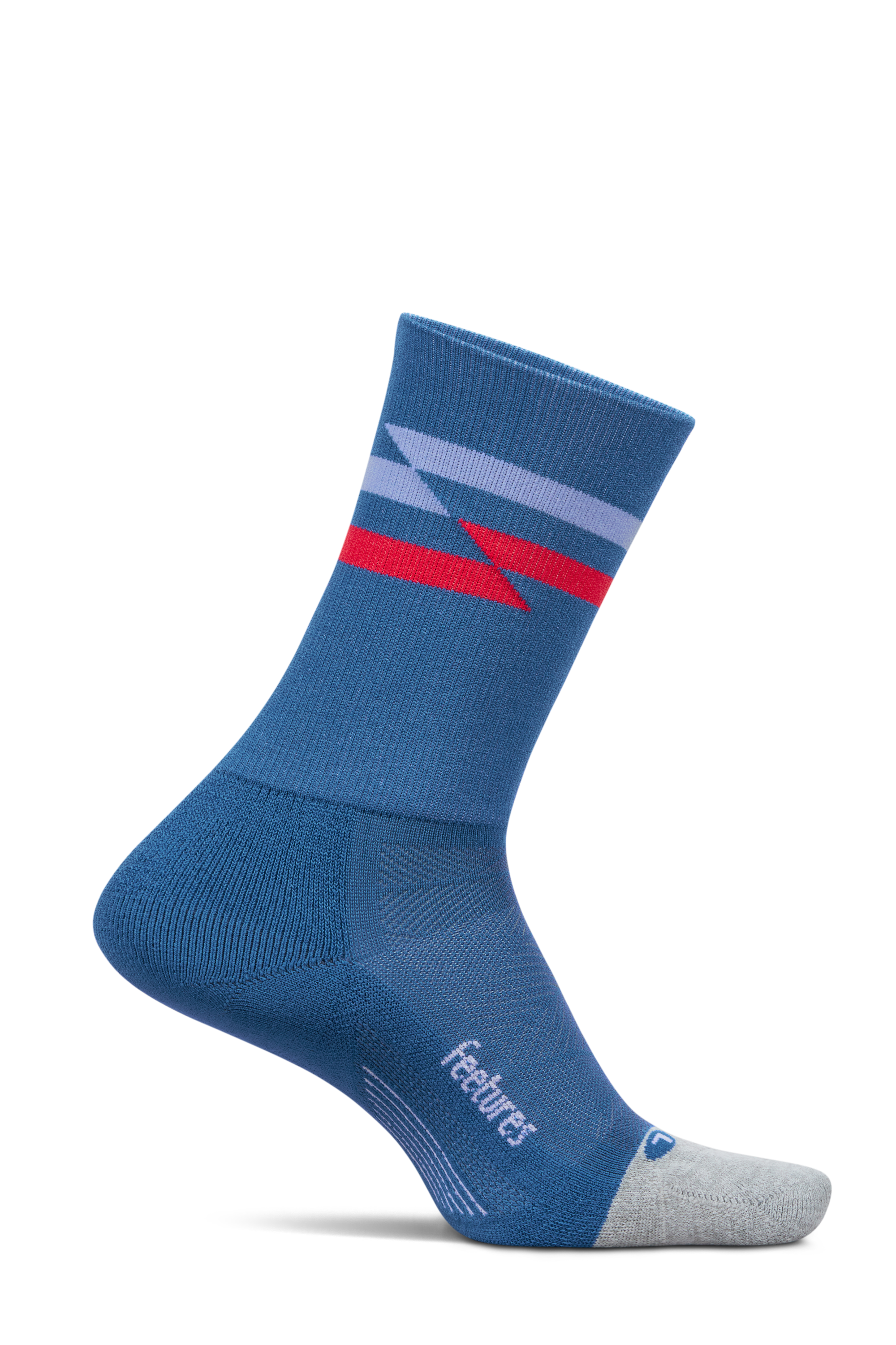 feetures(フィーチャーズ) ELITE LIGHT CUSHION MINI CREW blue track