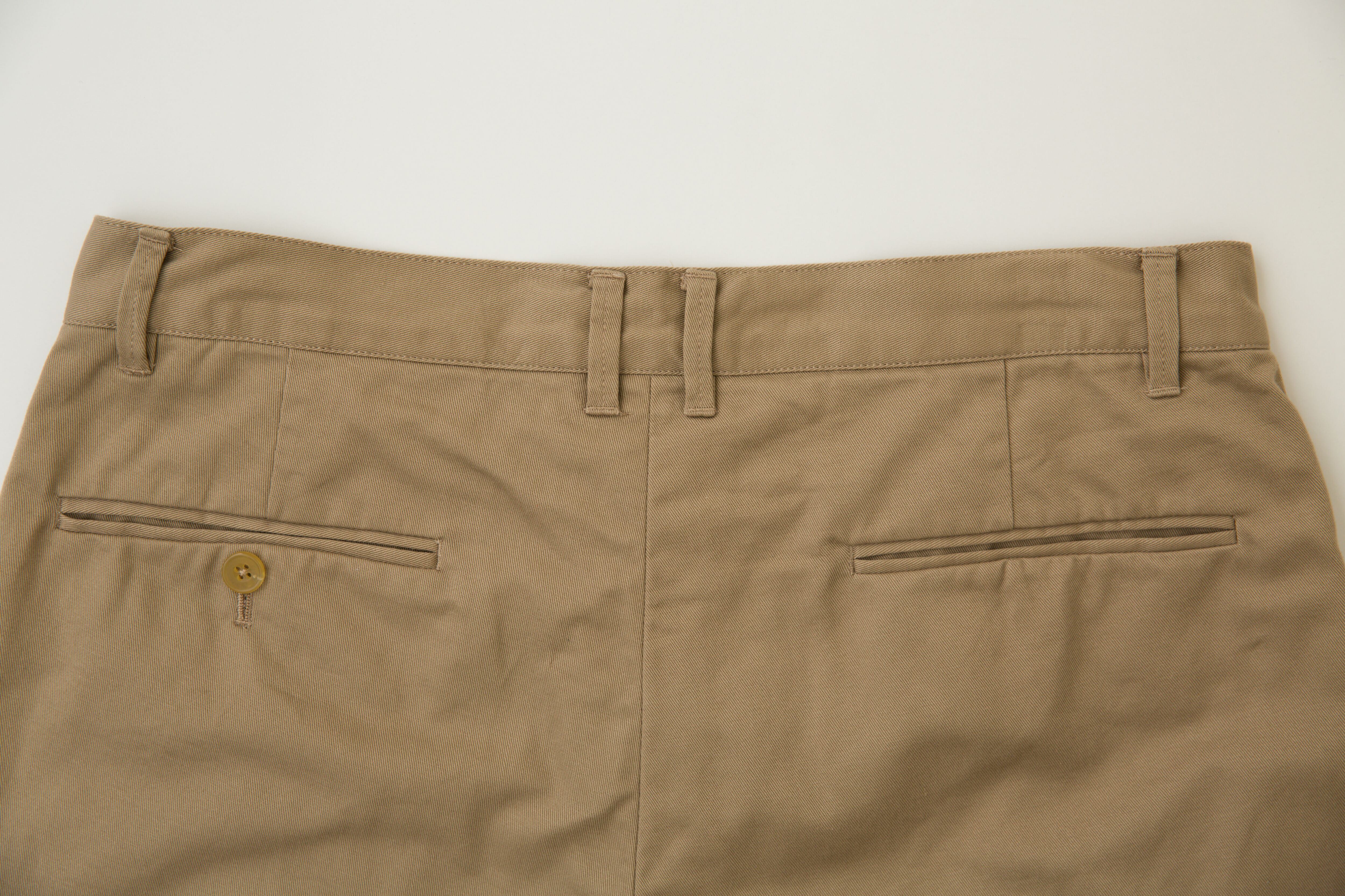 WOMEN'S】CTTN CHINO TUCK PANTS / コットンチノタックパンツ (BEIGE