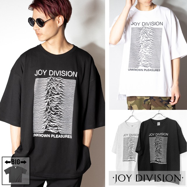 【BIG TEE】JOY DIVISION　[ UNKNOWN PLESURES ]　ジョイディヴィジョン ビッグ Tシャツ joydivision-ssteebig-unknown