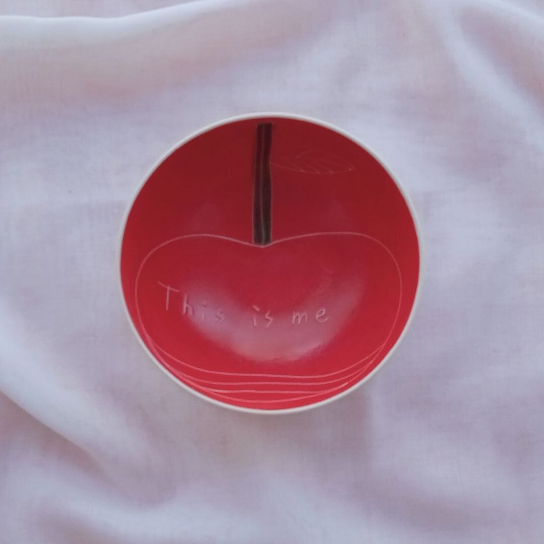 赤いりんご茶わん〈Mサイズ〉shimacraft