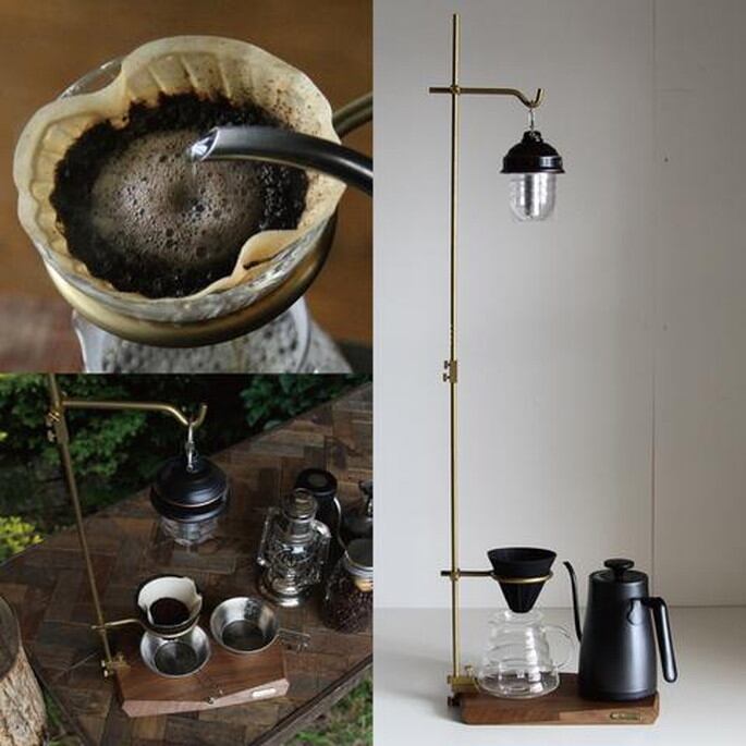 FEDECA フェデカ コーヒー ドリップスタンド / 真鍮製 （台座セット