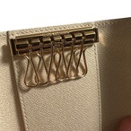 【SAランク・完品】LOUISVUITTON ルイヴィトン ダミエ アズール ミュルティクレ6 送料無料