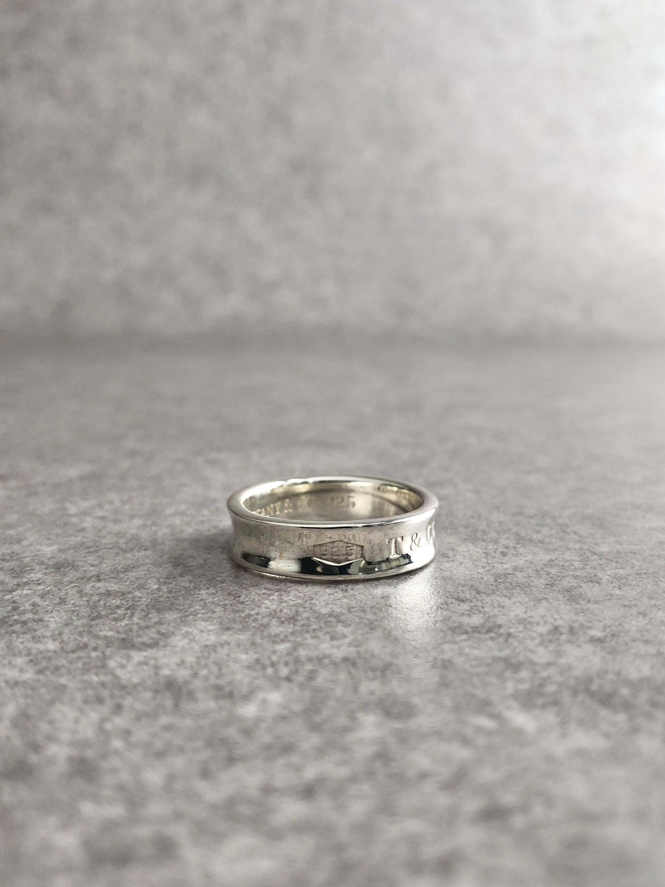 Tiffany & Co. ティファニー 指輪 25号 シルバー ナロー 925 リング