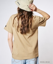 COOLAブルドッグプリントベーシックTシャツ (BEIGE) CQ-49004