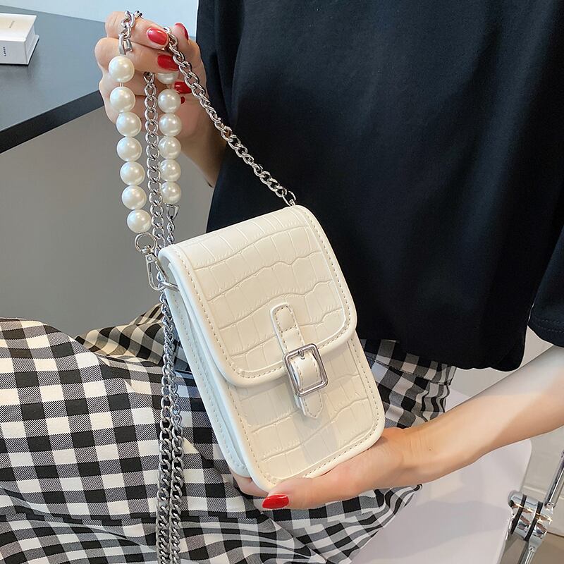 サマースタイルパールチェーン 夏物 真珠 メッセンジャーバッグ Tiancai_Wing_Bag28444619103