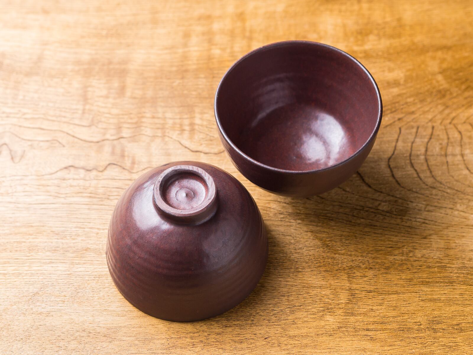 赤鉄飯茶碗（茶碗・碗）／吉永哲子 | 手作りの器・食器のセレクト