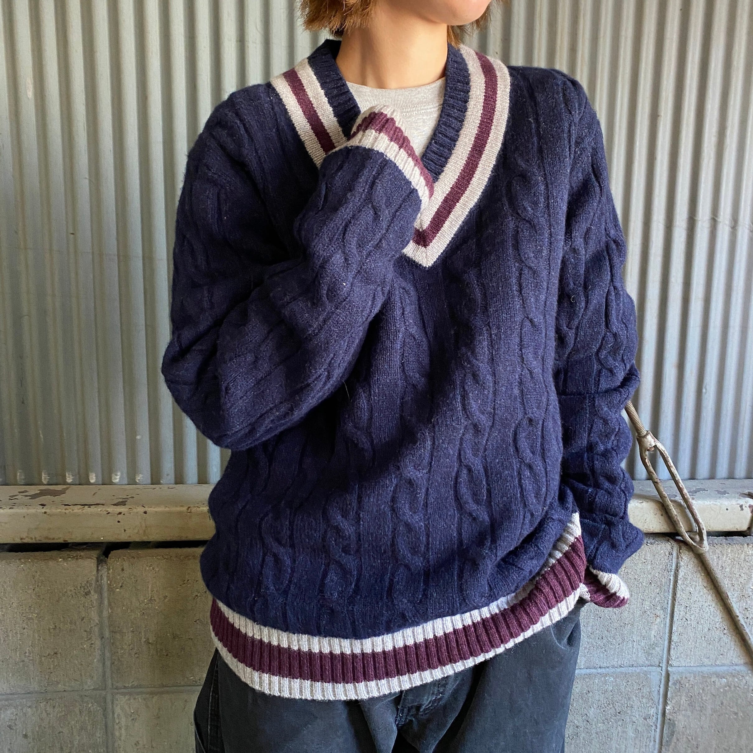 Brooks Brothers ブルックスブラザーズ チルデンニット ウールニットセーター メンズm 古着 Vネック ネイビー 紺 ニットセーター Cave 古着屋 公式 古着通販サイト Brooks Brothers ブルックスブラザーズ チルデンニット ウールニットセーター メンズm 古着 Vネック ネイビー 紺 ニットセーター Cave 古着屋 公式 古着通販サイト